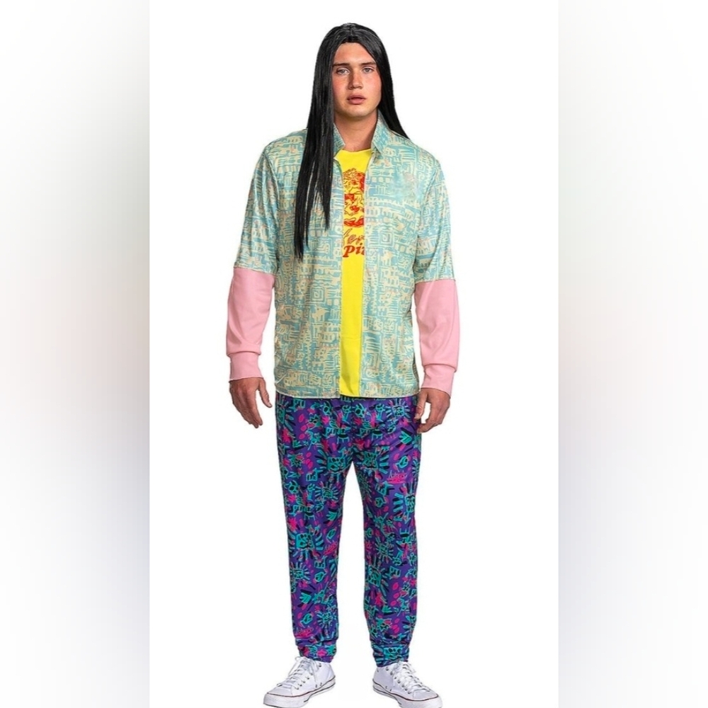 Stranger Things Argyle S4 Shirt Jacket Costume Top Netflix Pastel Retro Y2K Laye